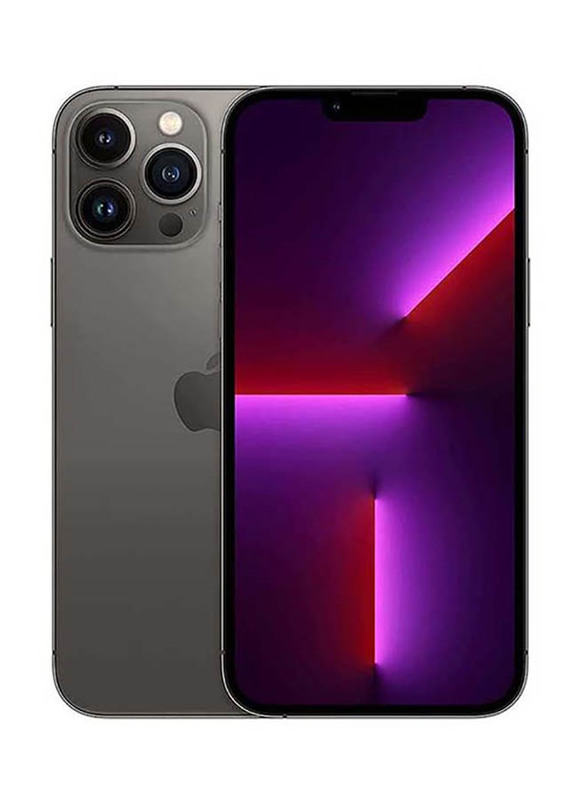 Apple iPhone 13 Pro Max 128GB Graphite, With FaceTime, 6GB RAM, 5G, Single Sim Smartphone, UAE Version
Apple iPhone 13 Pro Max 128GB Graphite, With FaceTime, 6GB RAM, 5G, Single Sim Smartphone, UAE Version