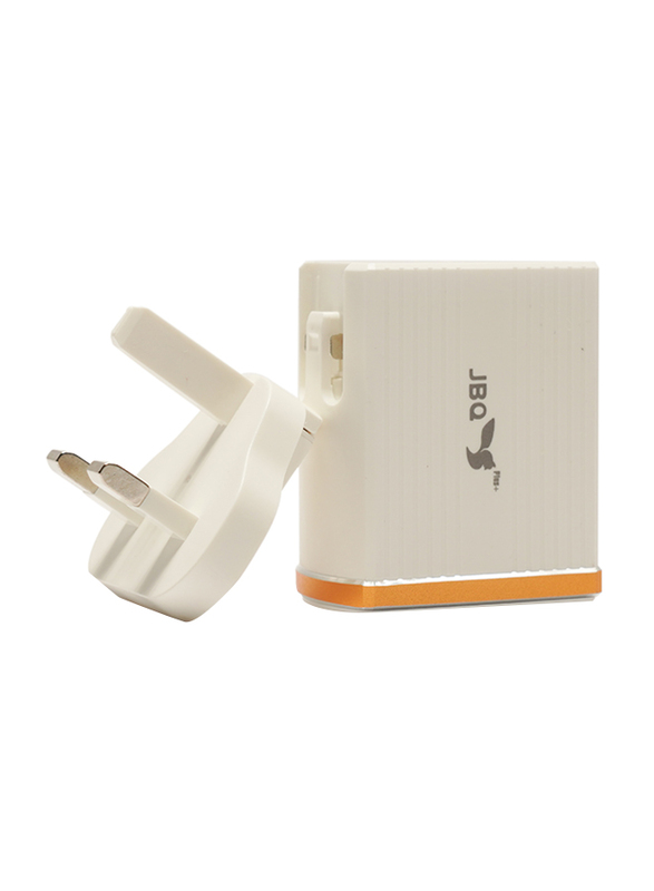 Jbq 18W 1 Port Super Fast Wall Charger with Lightning to USB Type A Cable, White
Jbq 18W 1 Port Super Fast Wall Charger with Lightning to USB Type A Cable, White