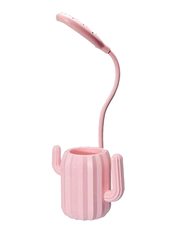 UK Plus Cactus USB Rechargeable LED Reading Light with Stationery Holder, Pink
UK Plus Cactus USB Rechargeable LED Reading Light with Stationery Holder, Pink