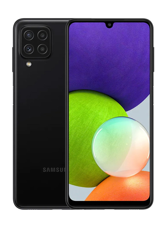 Samsung Galaxy A22 64GB Black, 4GB RAM, 4G LTE, Dual Sim Smartphone, Middle East Version
Samsung Galaxy A22 64GB Black, 4GB RAM, 4G LTE, Dual Sim Smartphone, Middle East Version
