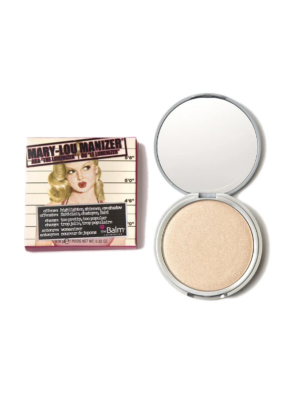 The Balm Mary-Lou Manizer Highlighter Shadow and Shimmer, 9.06gm, Beige
The Balm Mary-Lou Manizer Highlighter Shadow and Shimmer, 9.06gm, Beige