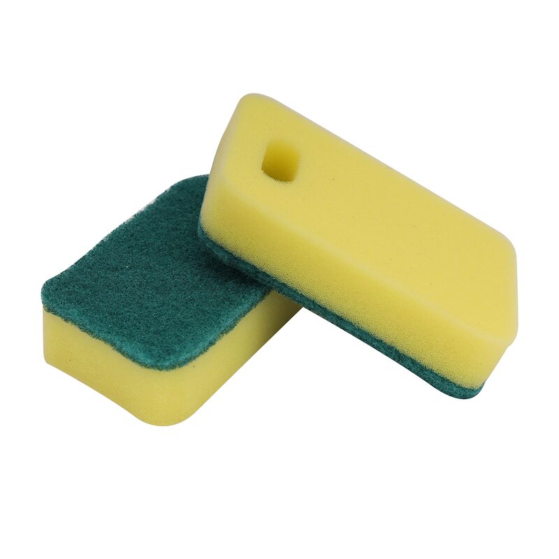 Royalford RoyalBright 2-in-1 Heavy Duty Scrub Sponges, RF10630, Yellow/Green, 2 x
Royalford RoyalBright 2-in-1 Heavy Duty Scrub Sponges, RF10630, Yellow/Green, 2 x