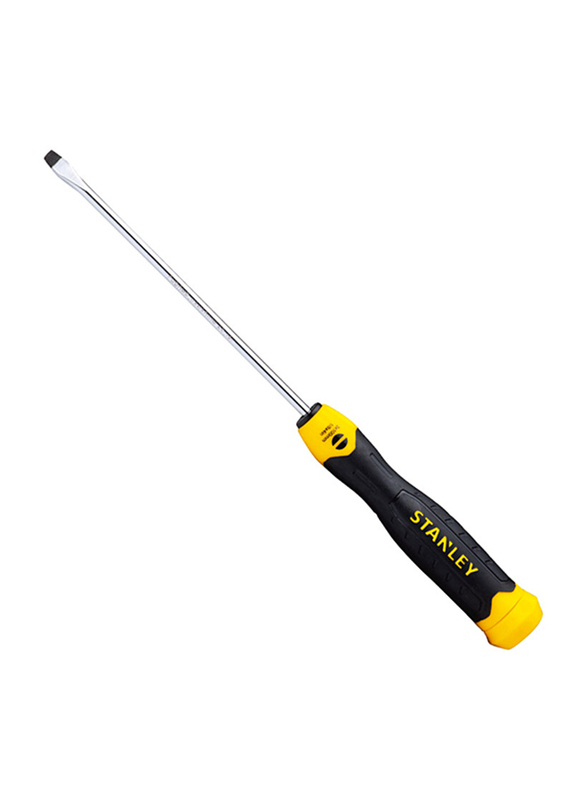 Stanley 3 x 75mm Magnetic Tip Slotted Screwdriver, STMT60817-8, Yellow/Black/Silver
Stanley 3 x 75mm Magnetic Tip Slotted Screwdriver, STMT60817-8, Yellow/Black/Silver