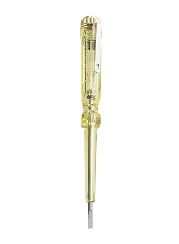 Stanley 3 x 50mm Spark Detecting/Voltage Tester Screwdriver, 66-119, Yellow/Silver
Stanley 3 x 50mm Spark Detecting/Voltage Tester Screwdriver, 66-119, Yellow/Silver