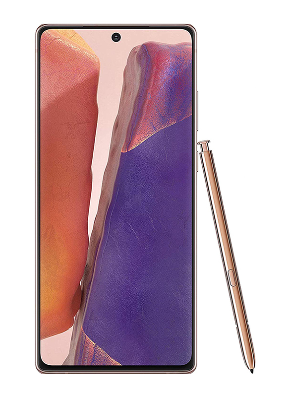 Samsung Galaxy Note 20 256GB Mystic Bronze, 8GB RAM, 4G LTE, Dual Sim Smartphone, UAE Version
Samsung Galaxy Note 20 256GB Mystic Bronze, 8GB RAM, 4G LTE, Dual Sim Smartphone, UAE Version