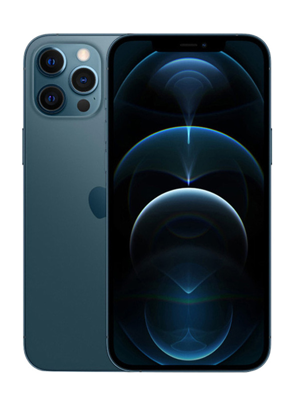 Apple iPhone 12 Pro Max 512GB Pacific Blue, With FaceTime, 6GB RAM, 5G, International Version
Apple iPhone 12 Pro Max 512GB Pacific Blue, With FaceTime, 6GB RAM, 5G, International Version