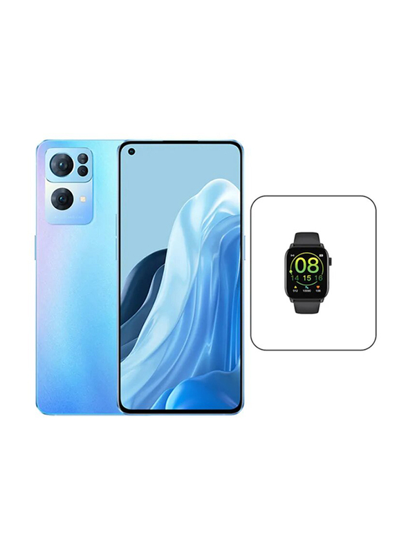 Oppo Reno 7 Pro 256GB Startralls Blue, 12GB RAM, 5G, Dual Sim Smartphone, with Smartwatch, Middle East Version
Oppo Reno 7 Pro 256GB Startralls Blue, 12GB RAM, 5G, Dual Sim Smartphone, with Smartwatch, Middle East Version