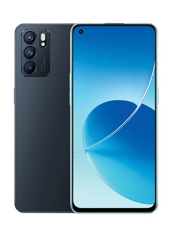 Oppo Reno 6 128GB Stellar Black, 8GB RAM, 5G, Dual Sim Smartphone, Middle East Version
Oppo Reno 6 128GB Stellar Black, 8GB RAM, 5G, Dual Sim Smartphone, Middle East Version