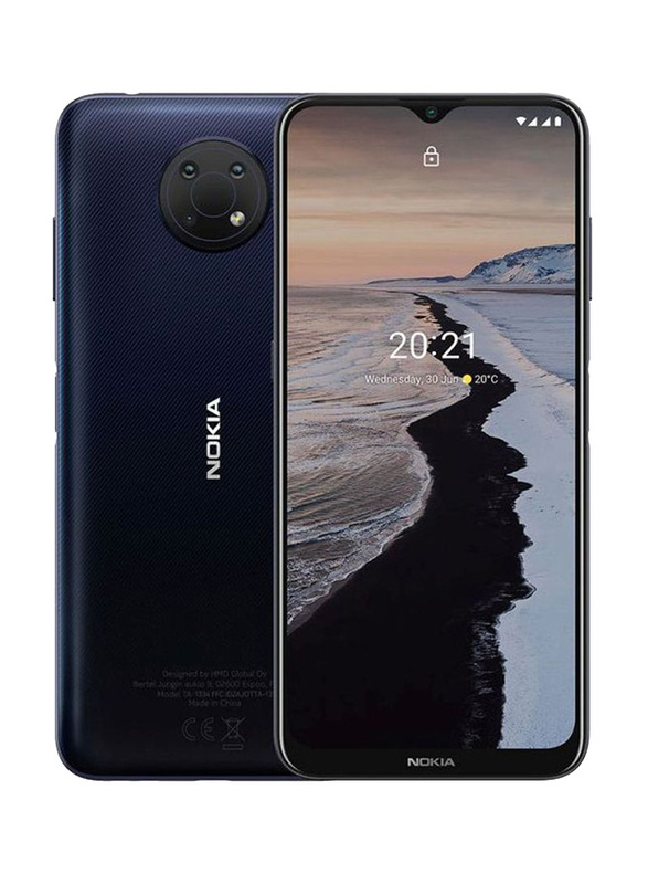 Nokia G10 64GB Night Blue, 4GB RAM, 4G LTE, Dual Sim Smartphone, Middle East Version
Nokia G10 64GB Night Blue, 4GB RAM, 4G LTE, Dual Sim Smartphone, Middle East Version