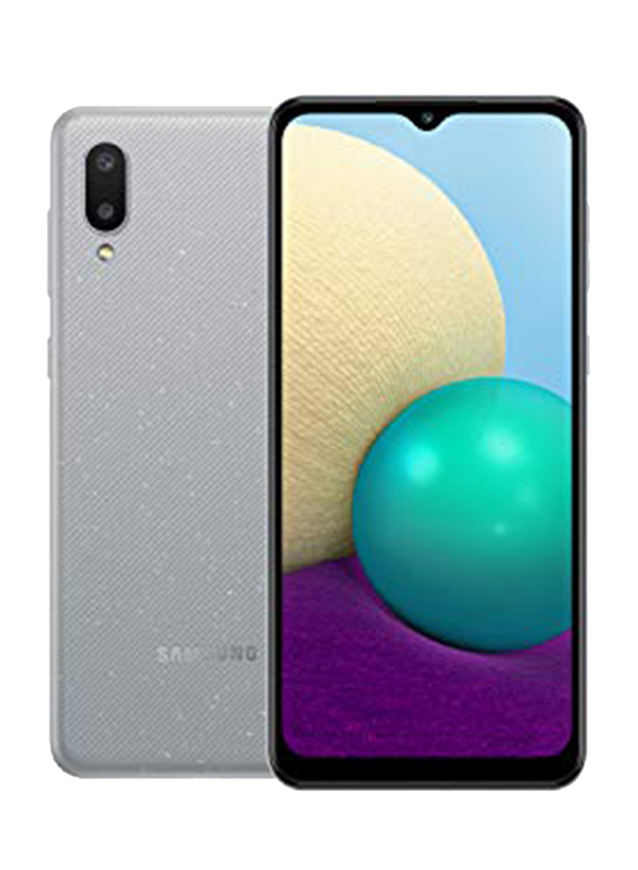 Samsung Galaxy A02 32GB Grey, 3GB RAM, 4G LTE, Dual Sim Smartphone, UAE Version
Samsung Galaxy A02 32GB Grey, 3GB RAM, 4G LTE, Dual Sim Smartphone, UAE Version