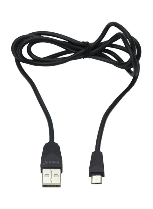 V-walk 1-Meter Micro-B USB Charging Cable, Fast charging USB Type A Male to Micro-B USB for Micro-B USB Devices, Black
V-walk 1-Meter Micro-B USB Charging Cable, Fast charging USB Type A Male to Micro-B USB for Micro-B USB Devices, Black