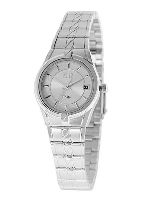 Eliz Costa Analog Watch for Women with Metal Band, Water Resistant, ES8569L2SWS, Silver
Eliz Costa Analog Watch for Women with Metal Band, Water Resistant, ES8569L2SWS, Silver