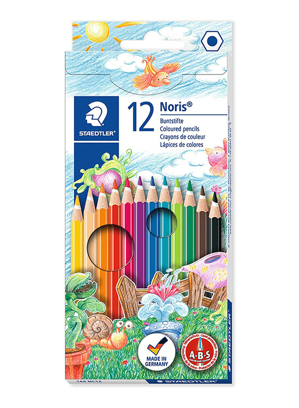 StaEDT Perfumeler Noris Club ST-144-NC12 Color Pencils Set, 12 Pieces, Multicolor
StaEDT Perfumeler Noris Club ST-144-NC12 Color Pencils Set, 12 Pieces, Multicolor