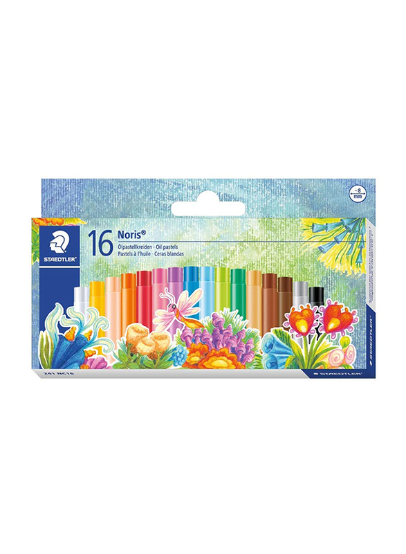Staedtler StaEDT Perfumeler Beginner's Color-Intensive Oil Pastels Crayons, 16 Pieces, Multicolor
Staedtler StaEDT Perfumeler Beginner's Color-Intensive Oil Pastels Crayons, 16 Pieces, Multicolor