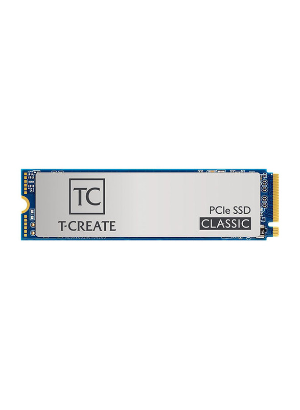 Team Group T-CREATE Classic 1TB PCIe Gen3x4 1.3 3D TLC NVMe M.2 2280 Internal SSD, Silver/Blue
Team Group T-CREATE Classic 1TB PCIe Gen3x4 1.3 3D TLC NVMe M.2 2280 Internal SSD, Silver/Blue