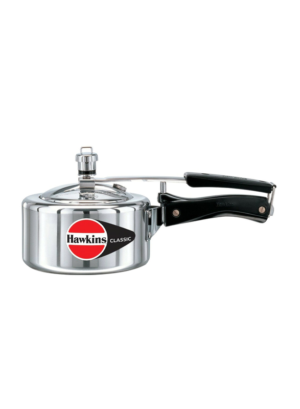 Hawkins 4 Ltr (6) Classic Aluminum Pressure Cooker, 40.6 x 22.9 x 15.2cm, 2.19 Kg, Silver
Hawkins 4 Ltr (6) Classic Aluminum Pressure Cooker, 40.6 x 22.9 x 15.2cm, 2.19 Kg, Silver