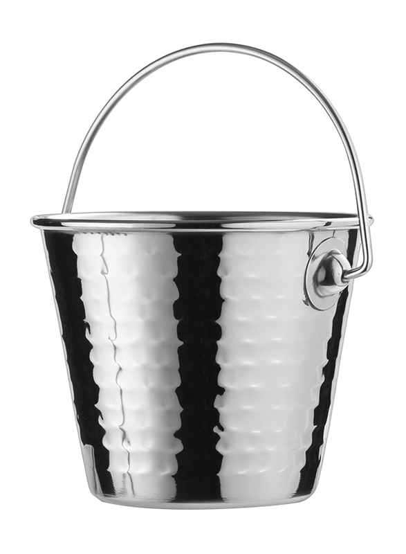 Kedge 300ml Stainless Steel Round 2 No Mini Pail (48), with Hammered Finish, 9 x 8.5cm, Silver
Kedge 300ml Stainless Steel Round 2 No Mini Pail (48), with Hammered Finish, 9 x 8.5cm, Silver