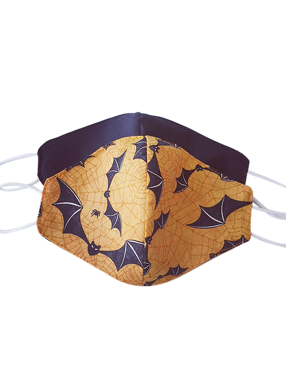 The Artisan Corner Bats Printed Reversible Face Mask for Kids, 3+ Years, Light Brown/Black, 1 Piece
The Artisan Corner Bats Printed Reversible Face Mask for Kids, 3+ Years, Light Brown/Black, 1 Piece