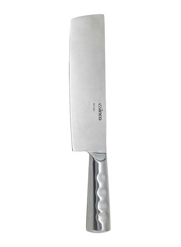 Winco 8-inch Stainless Steel Chinese Cleaver Knife with Steel Handle, KC-501, Silver
Winco 8-inch Stainless Steel Chinese Cleaver Knife with Steel Handle, KC-501, Silver