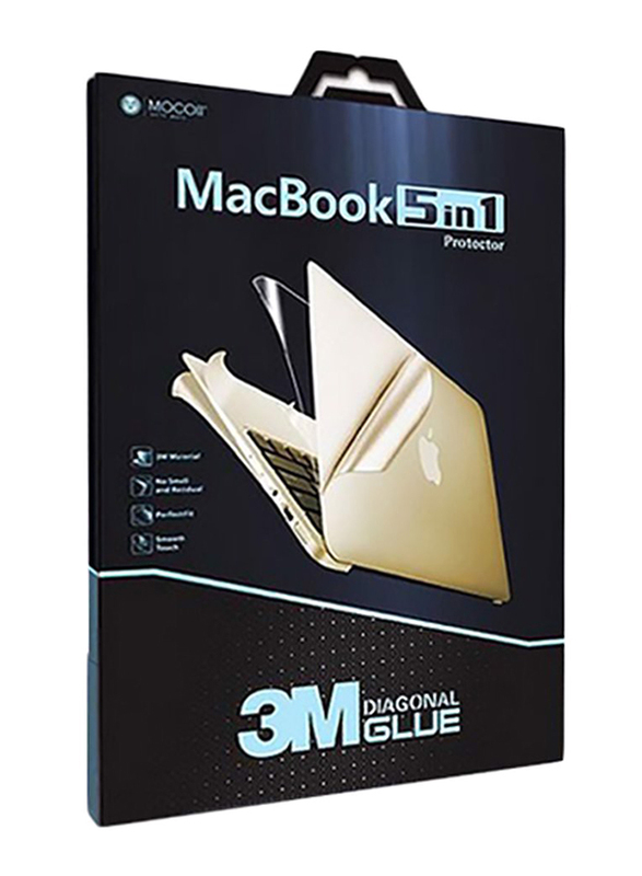 Mocoll 5 in 1 3M Diagonal Glue Protector for Apple MacBook Pro 15 inch, Multicolor
Mocoll 5 in 1 3M Diagonal Glue Protector for Apple MacBook Pro 15 inch, Multicolor