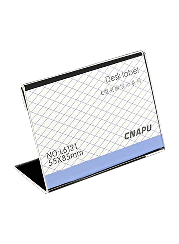 Airgoesin Acrylic Sign Display Holder Price Name Card Label Small Stand, 20 Pieces, 55 x 85mm, Clear
Airgoesin Acrylic Sign Display Holder Price Name Card Label Small Stand, 20 Pieces, 55 x 85mm, Clear