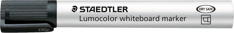 StaEDT Perfumeler Lumocolor Whiteboard Marker Chisel Tip, 10 Pieces, 351 B-9, Black
StaEDT Perfumeler Lumocolor Whiteboard Marker Chisel Tip, 10 Pieces, 351 B-9, Black