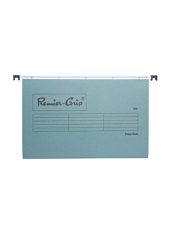 Premier Grip Hanging File, Green
