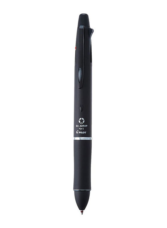 Pilot Dr.Grip 4+1 Multi Ballpoint Pen 0.7 mm & Mechanical Pencil, 0.5 mm, BKHDF1SFN-B, Multicolour
Pilot Dr.Grip 4+1 Multi Ballpoint Pen 0.7 mm & Mechanical Pencil, 0.5 mm, BKHDF1SFN-B, Multicolour