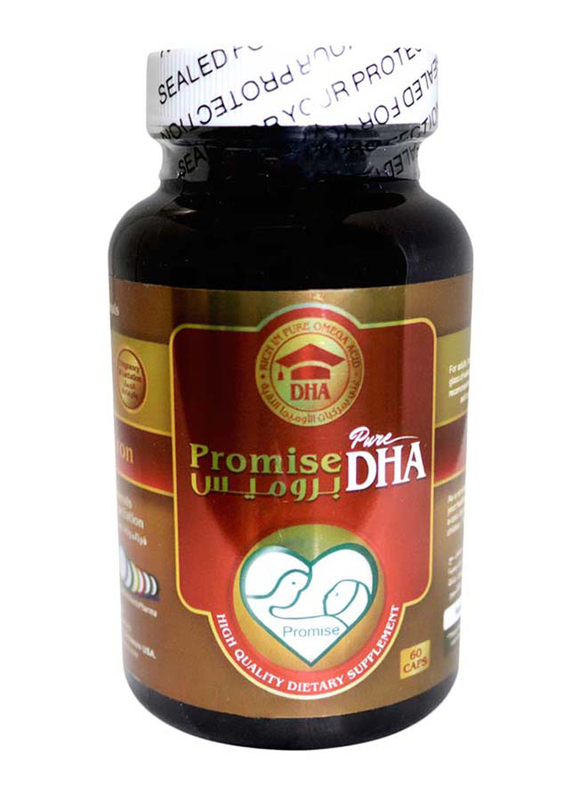 Nunal Promise Pure DHA Vitamins & Minerals for Pregnancy & Lactations, 60 Capsules
Nunal Promise Pure DHA Vitamins & Minerals for Pregnancy & Lactations, 60 Capsules