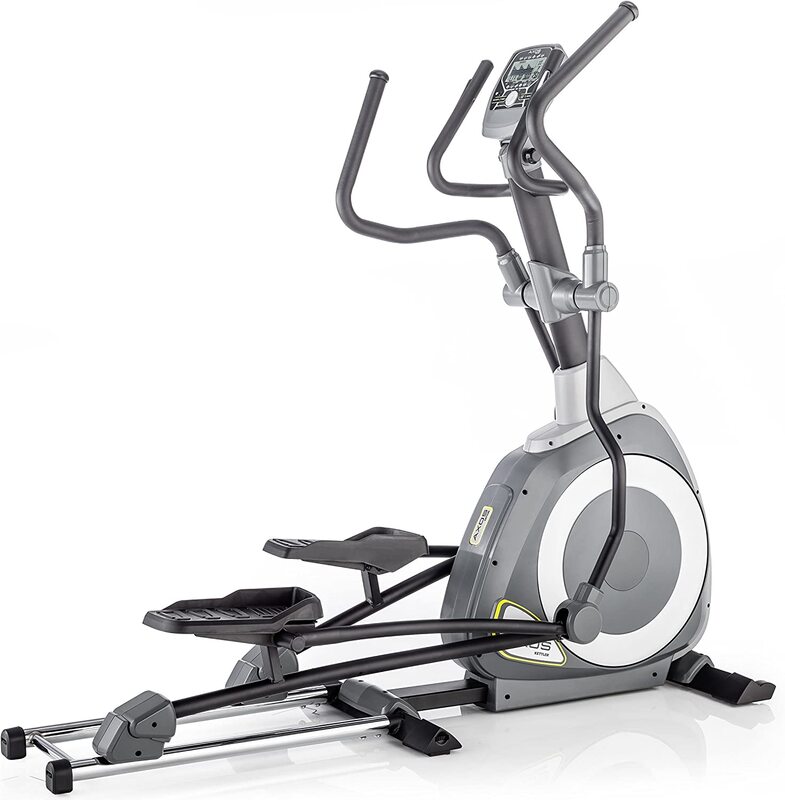 Kettler Unisex Axos P Premium Motorized Front Wheel Elliptical Cycle, Light/Dark Grey/Yellow
Kettler Unisex Axos P Premium Motorized Front Wheel Elliptical Cycle, Light/Dark Grey/Yellow