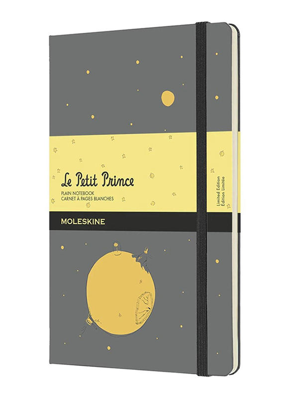 Moleskine Limited Edition Petit Prince Large Plain Hard Cover Notebook, 5 x 8.25cm, Slate Grey
Moleskine Limited Edition Petit Prince Large Plain Hard Cover Notebook, 5 x 8.25cm, Slate Grey