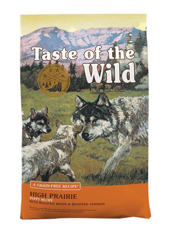 Taste of the Wild High Prairie Puppy Recipe with Roasted Bison & Roasted Venison Dog Dry Food, 12.7Kg
Taste of the Wild High Prairie Puppy Recipe with Roasted Bison & Roasted Venison Dog Dry Food, 12.7Kg