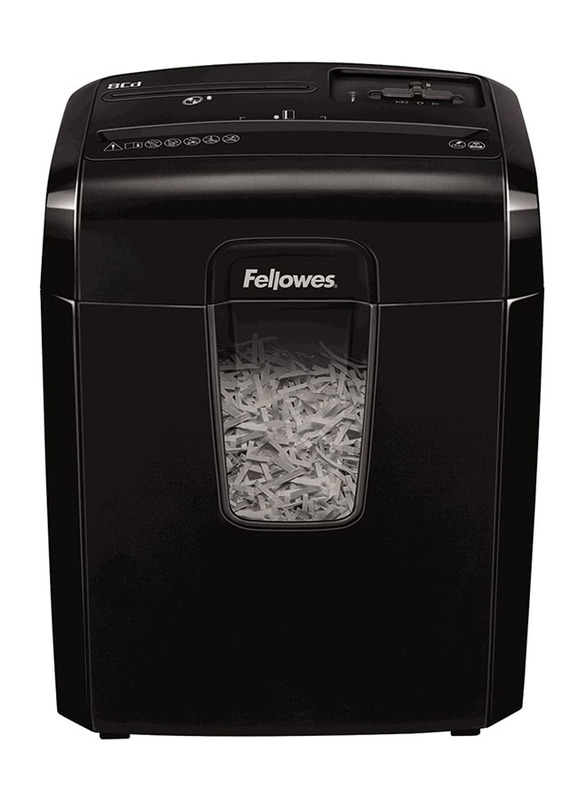 Fellowes Personal 8 Sheet Cross Cut Shredder with Safety Lock & Credit Card Shred for Home Use, 8CD, Black
Fellowes Personal 8 Sheet Cross Cut Shredder with Safety Lock & Credit Card Shred for Home Use, 8CD, Black