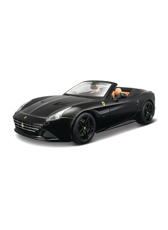 Bburago Ferrari California T Open Top Convertible Series Diecast Model Car, 1:18 Scale, Black, Ages 1+
Bburago Ferrari California T Open Top Convertible Series Diecast Model Car, 1:18 Scale, Black, Ages 1+