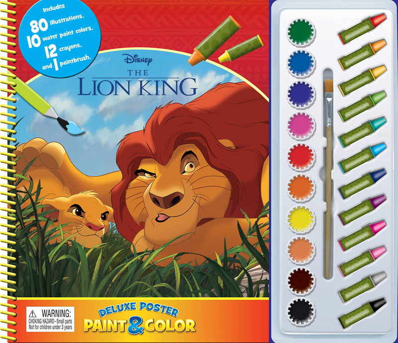 Disney The Lion King: Deluxe Poster Paint and Colour, Board Book, By: Phidal Publishing Inc.
Disney The Lion King: Deluxe Poster Paint and Colour, Board Book, By: Phidal Publishing Inc.