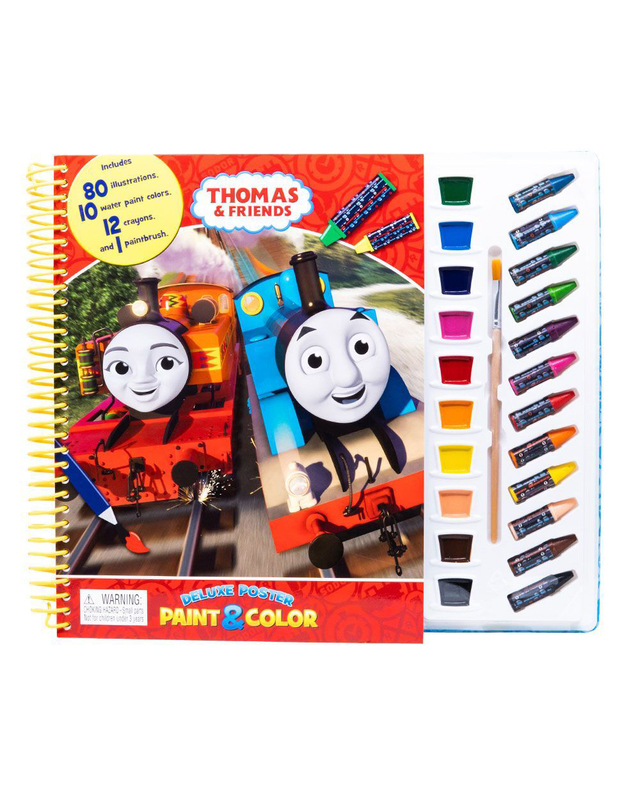 Thomas & Friends Deluxe Poster Paint & Color, Paperback Book, By: Phidal Publishing Inc.
Thomas & Friends Deluxe Poster Paint & Color, Paperback Book, By: Phidal Publishing Inc.