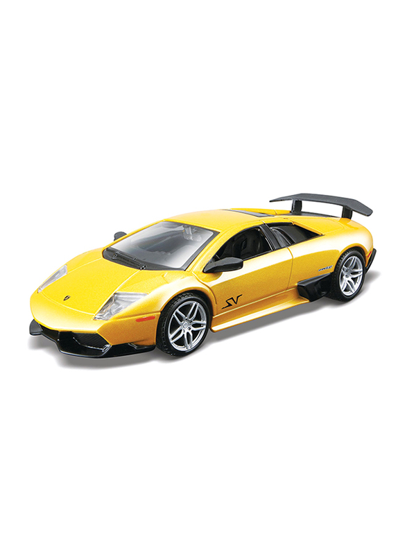 Bburago Plus Lamborghini Murcielago Sv Car, Lp670-4, 1:32 Scale, Yellow, Ages 1+
Bburago Plus Lamborghini Murcielago Sv Car, Lp670-4, 1:32 Scale, Yellow, Ages 1+