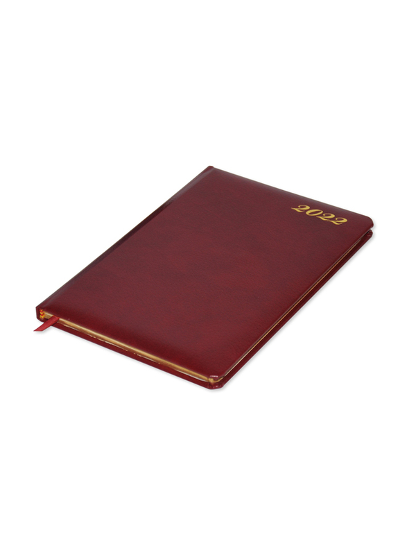FIS 2022 Golden Bonded Leather 1-Side Padded English Notebook, 128 Sheets, 70 GSM, A5 Size, FSDI78EGB22MR, Maroon
FIS 2022 Golden Bonded Leather 1-Side Padded English Notebook, 128 Sheets, 70 GSM, A5 Size, FSDI78EGB22MR, Maroon