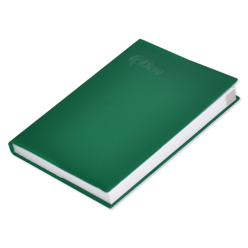 FIS 2023 English Pocket Diary with PVC Soft Cover, 208 Sheets, 60 GSM, FSDI09E23GR, Green
FIS 2023 English Pocket Diary with PVC Soft Cover, 208 Sheets, 60 GSM, FSDI09E23GR, Green