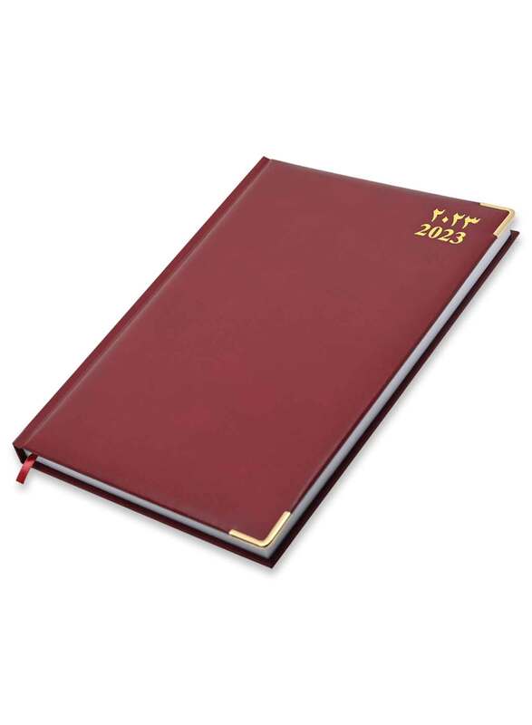 FIS 2023 Arabic/English Golden Corners Diary, 384 Sheets, 60 GSM, A4 Size, FSDI42AE23MR, Maroon
FIS 2023 Arabic/English Golden Corners Diary, 384 Sheets, 60 GSM, A4 Size, FSDI42AE23MR, Maroon