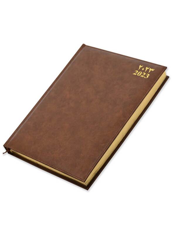 FIS 2023 Arabic/English Golden Diary, 384 Sheets, 60 GSM, A4 Size, FSDI43AEG23BR, Brown
FIS 2023 Arabic/English Golden Diary, 384 Sheets, 60 GSM, A4 Size, FSDI43AEG23BR, Brown