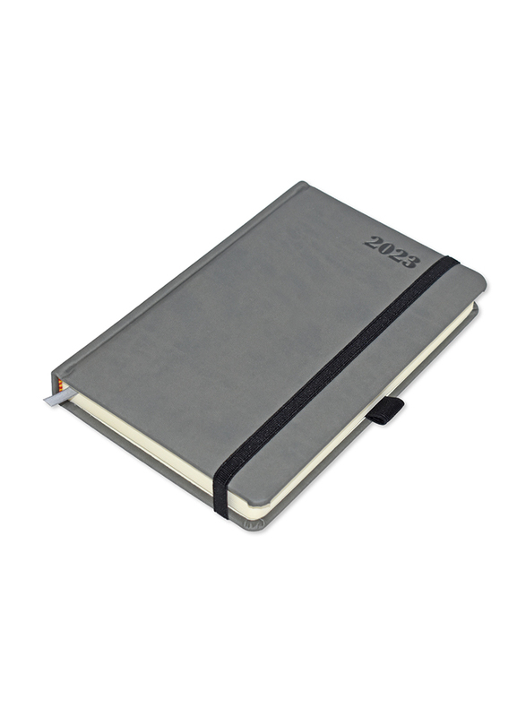 FIS PU 2023 French 1-Side Padded & Round Corner Diary, 384 Sheets, 70 GSM, FSDI29FRPU23GY, Grey
FIS PU 2023 French 1-Side Padded & Round Corner Diary, 384 Sheets, 70 GSM, FSDI29FRPU23GY, Grey