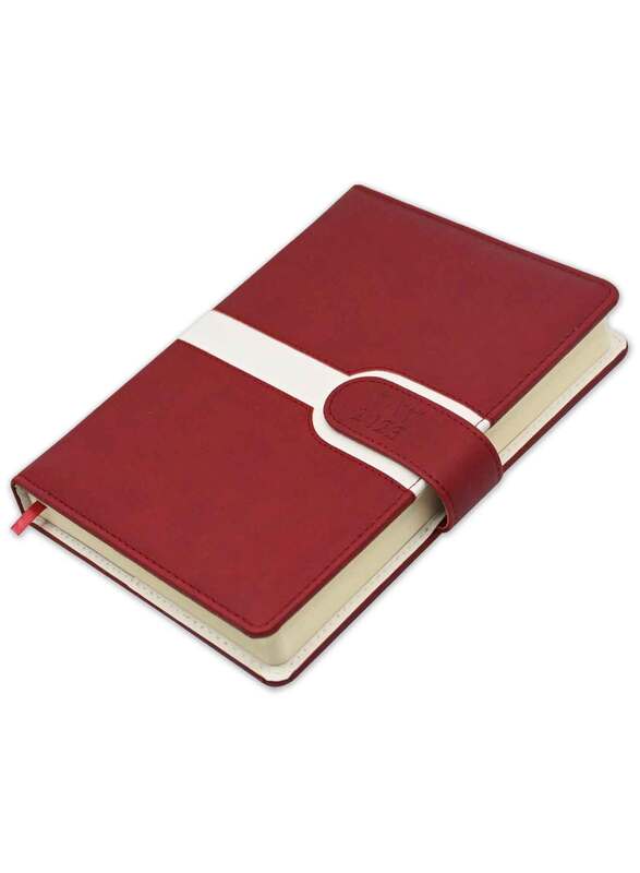 FIS 2023 Arabic/English Italian PU Diary with Magnetic Loop, 384 Sheets, 70 GSM, A5 Size, FSDI85AE23MR, Maroon
FIS 2023 Arabic/English Italian PU Diary with Magnetic Loop, 384 Sheets, 70 GSM, A5 Size, FSDI85AE23MR, Maroon
