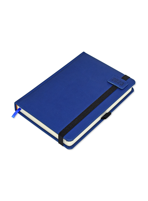 FIS 2023 1-Day A Page Italian PU 1-Side Padded English Diary, 384 Sheets, 70 GSM, A5 Size, FSDI84E23BL, Blue
FIS 2023 1-Day A Page Italian PU 1-Side Padded English Diary, 384 Sheets, 70 GSM, A5 Size, FSDI84E23BL, Blue