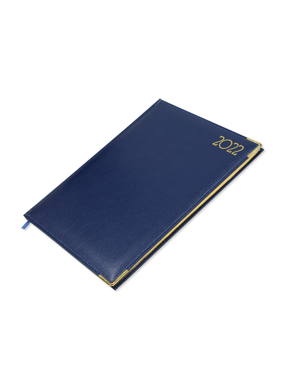 FIS Golden Executive 2022 English/French 1-Week At A Glance Notebook, 128 Sheets, 70 GSM, FSDI35EG22BL, Blue
FIS Golden Executive 2022 English/French 1-Week At A Glance Notebook, 128 Sheets, 70 GSM, FSDI35EG22BL, Blue