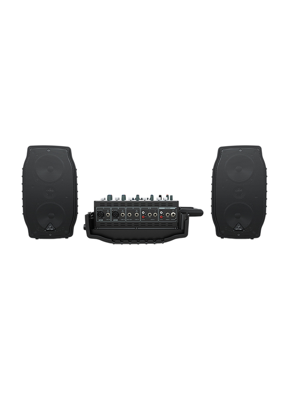 Behringer 5 Channel Powered Mixer with Wireless Microphone Option, Klark Teknik Multi-FX Processor and FBQ Feedback Detection, PPA200, Multicolour
Behringer 5 Channel Powered Mixer with Wireless Microphone Option, Klark Teknik Multi-FX Processor and FBQ Feedback Detection, PPA200, Multicolour