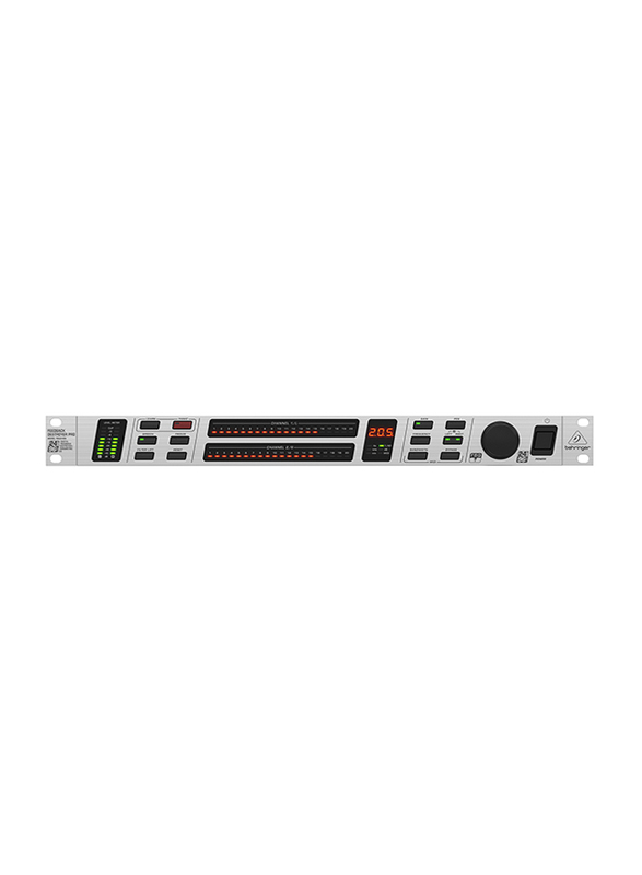 Behringer Feedback Destroyer Pro FBQ2496 24 Bit/96 kHz Feedback Suppressor, Silver
Behringer Feedback Destroyer Pro FBQ2496 24 Bit/96 kHz Feedback Suppressor, Silver