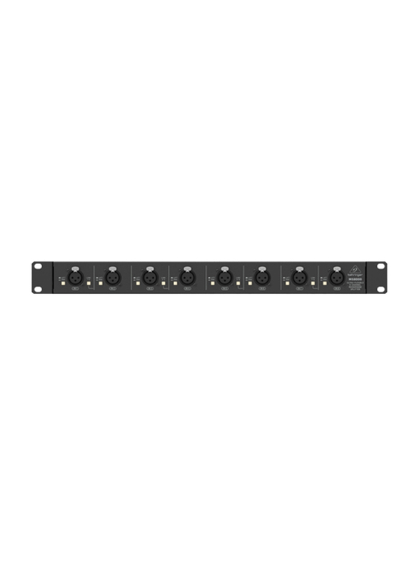 Behringer Ultra-Flexible 8 Channel Microphone Splitter, MS8000, Multicolour
Behringer Ultra-Flexible 8 Channel Microphone Splitter, MS8000, Multicolour