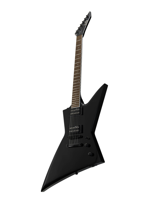 ESP LTD EX-200 Series Electric Guitar, Roasted Jatoba Fingerboard, Black Finish
ESP LTD EX-200 Series Electric Guitar, Roasted Jatoba Fingerboard, Black Finish