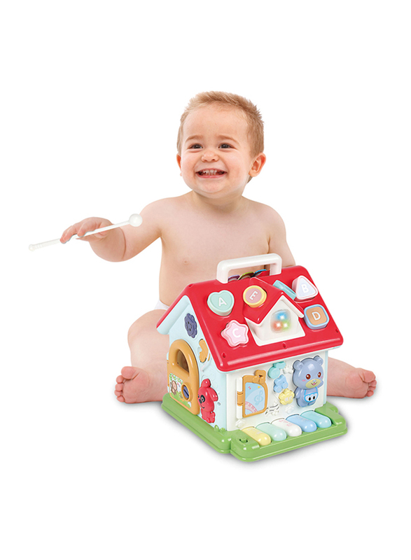 Sobebear House Shape Portable Sort Discovery Enlightenment Cottage, Ages 18+ Months
Sobebear House Shape Portable Sort Discovery Enlightenment Cottage, Ages 18+ Months